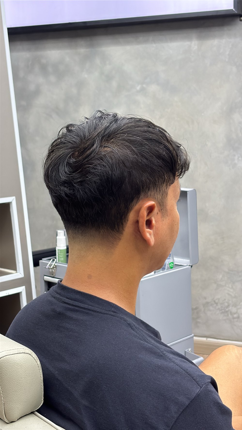 Hasil taper fade — De’Lorean Hair Studio Cibubur